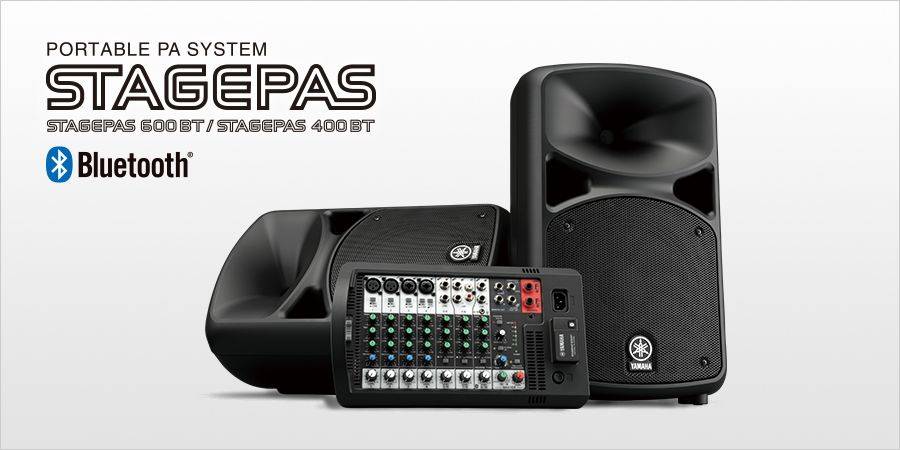 UG环球发布两款新型号便携式扩声系统产品——STAGEPAS 400BT 以及 600BT