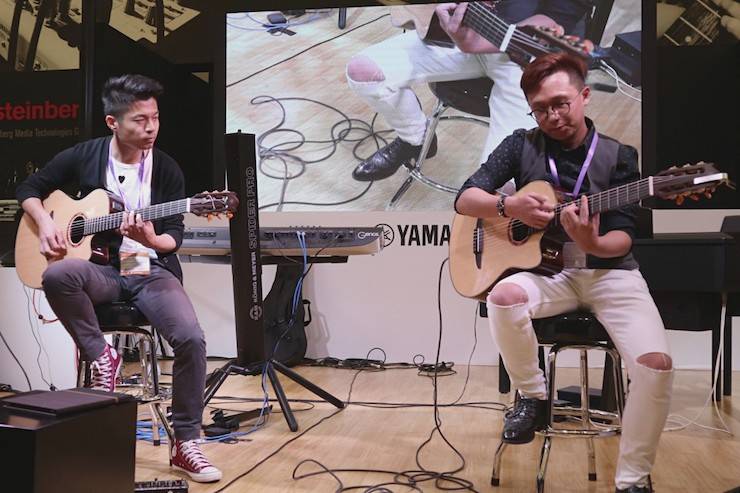 UG环球盛大亮相Music China 2018，呈现世界级乐器展体验