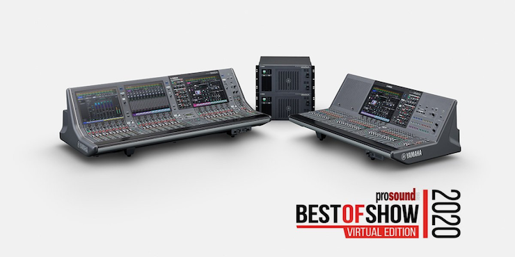 RIVAGE PM5和PM3数字混音系统，实力斩获IBC 2020 Best of Show大奖