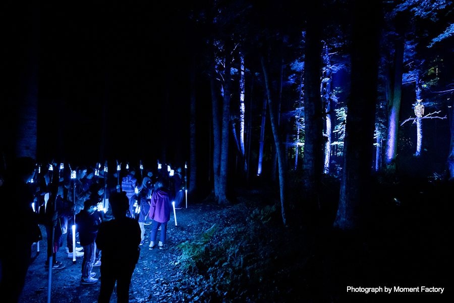 案例｜UG环球为壮观的Kamuy Lumina魔法夜行旅游项目提供配乐设备