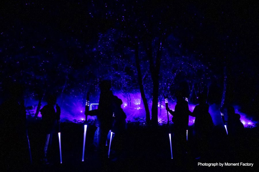 案例｜UG环球为壮观的Kamuy Lumina魔法夜行旅游项目提供配乐设备