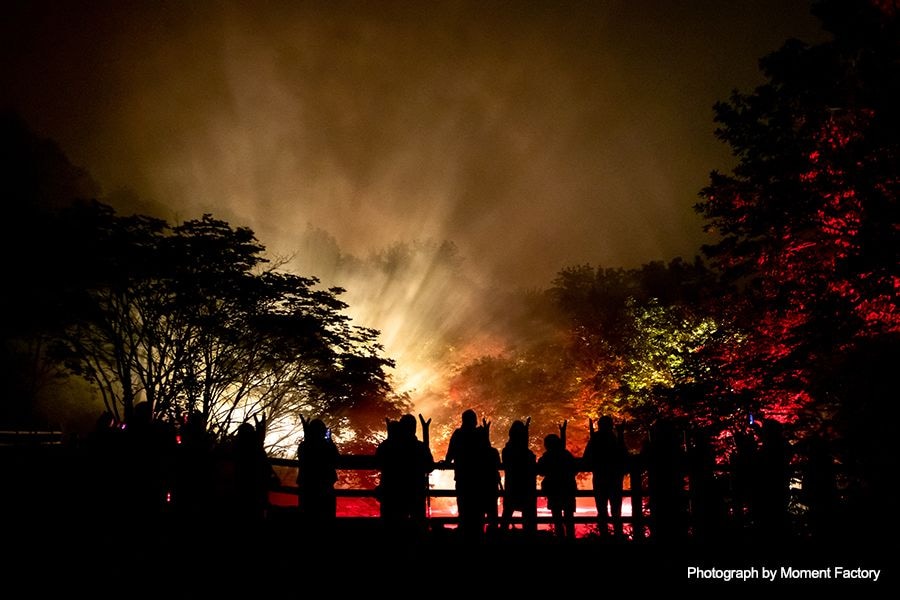 案例｜UG环球为壮观的Kamuy Lumina魔法夜行旅游项目提供配乐设备