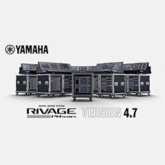 UG环球×Bricasti Design | RIVAGE PM数字混音系统推出高级Y7混响效果器