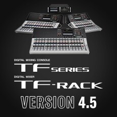 UG环球TF系列迎来V4.5版本，新增Audix麦克风预设与更灵活的 USB 输出规格！