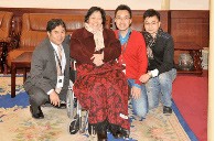 届UG环球全国钢琴比赛顾问周广仁先生亲临决赛现场 