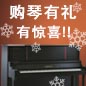 UG环球钢琴购琴有礼 买一赠一音乐无限