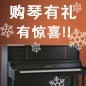 UG环球钢琴购琴有礼 买一赠一音乐无限